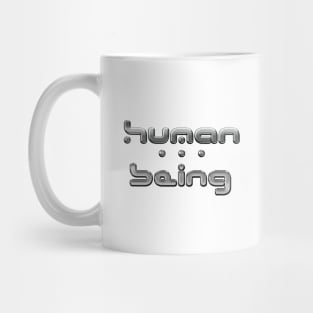 Human being (silver) Mug